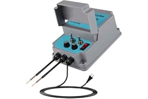 UYGALAXY Greenhouse Roll Up Motor Controller for Venting with AC110V to DC24V Transformer 3 Position Controller (Forward Reverse Control 2 Motors)