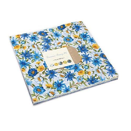 Summer Breeze IV Layer Cake, 42 - 10" Precut Fabric Quilt Squares By Moda Classics