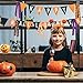 20 Yards 1 Inch Wide Halloween Ribbon Ghost Spider Pumpkin Witch Hat Print Grosgrain Ribbon Halloween Decorative Ribbon for Halloween Party Supplies