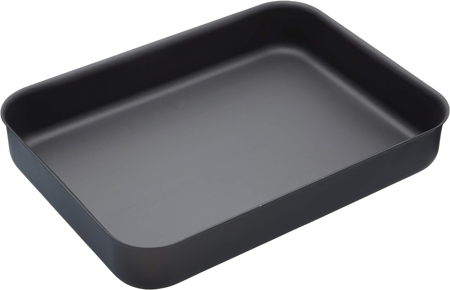 MasterClass Hard Anodised Roasting Tin, Non Stick Aluminium Roasting Tray, Teflon Coated, 37 x 26.5 cm, Black