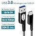 USB Type C Cable Fast Charging(Usb 3.0), [6.6ft 2Pack]Usb C Cable, Extra Long Nylon Braided Quick Charger Cord Compatible for Samsung Galaxy Note 9 8 S9 S8 Plus, LG V30 V20 G5 G6, Moto G5/6, OnePlus 6