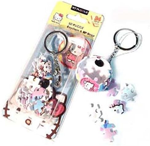 HELLOKITTY 2 3D Puzzle Ball Key Chain