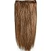 Standard Weft 16 Inch 90g Light Brown Clip in 100% Real Remy Human Hair Extensions 8 Pieces 18 Clips