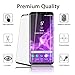 LK Screen Protector for Samsung Galaxy S9 Plus, [3D Curved] [Full Coverage] [Alignment Frame Easy Installation] [HD Clear] with Lifetime Replacement Warranty
