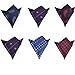 Hello Tie Men's Jacquard Pocket Squares Handkerchiefs 6pcs/lot Multicolor
