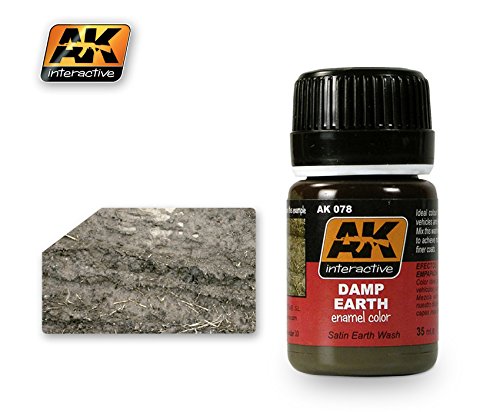 AK Interactive 35ml Damp Earth # 00078