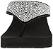 Yellow Box Women's Birder Wedge Flip Flop, Clear, 9 M US