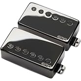 EMG JH James Hetfield Signature Guitar Pickup Set, Black Chrome
