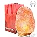 Levoit Large Salt Lamp, Pink Crystal Hand Carved Himalayan Sea Salt Lamps with Premium Rubberwood Base, Dimmable Touch Switch, Luxury Gift Box(ETL Certified, 2 Extra Original Bulbs Included)