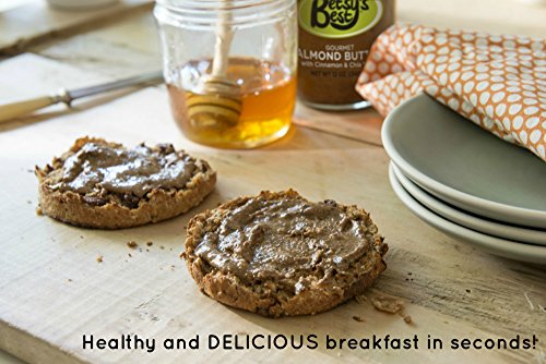 Gourmet Cinnamon Almond Butter w/ Chia Seeds by Betsy's Best - All Natural and GMO Free