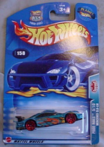 hot wheels mercedes clk lm