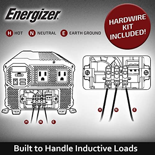 Energizer 4000 Watts Power Inverter Modified Sine Wave Car Inverter