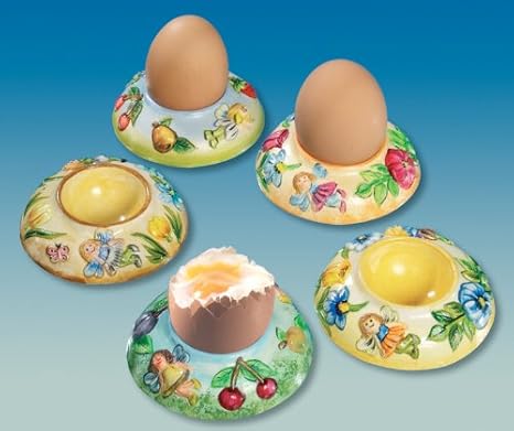 Gießform Eierbecher 'Elfen' 3 Motive