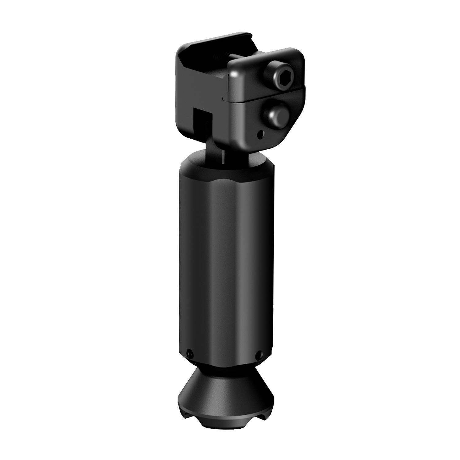 Tough Tactical Tools Camera Tripod, Adjustable Aluminium Monopod, Black, 4.1'' to 5.5''