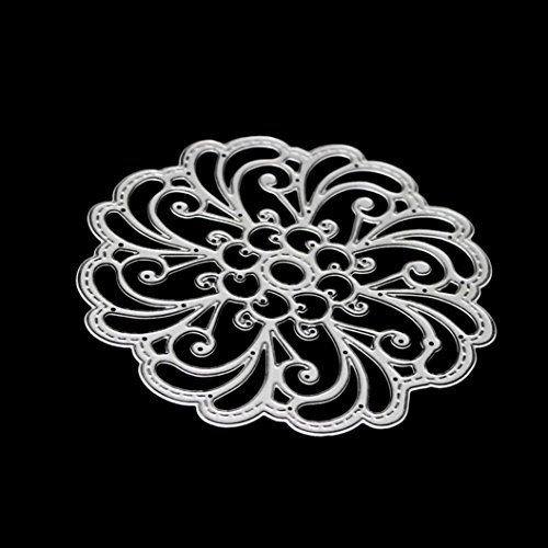Cutting Dies for Card Making, Staron Metal Cutting Dies Stencil Flower Hearts Happy Birthday Cut Die Template Mould for DIY Scrapbook Embossing Album Paper Card Craft (R)