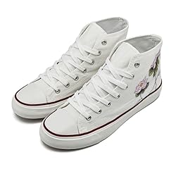rosyclo Women's High Top Canvas Sneakers Fashion