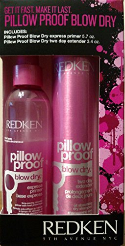 Redken Pillow Proof Blow Dry Kit Express Primer 5 7 Oz Two