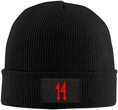 CustomART Unisex Beanie Soft Winter Hat Cap - Trippie Redd 14 Black