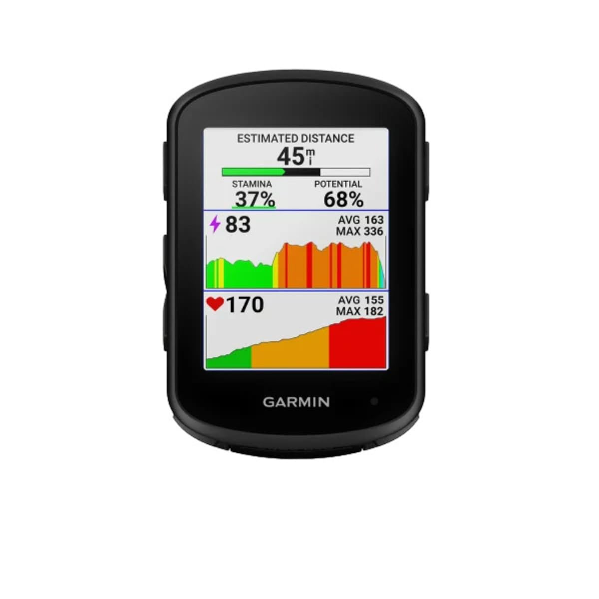 Garmin Edge 540 Bundle, Compact GPS Cycling Computer with Button Controls, Targeted Adaptive Coaching and More – Bundle Includes Speed Sensor, Cadence Sensor and HRM-Dual