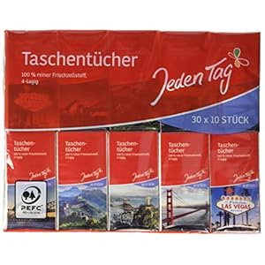 J. Tag Zakdoeken 30 x 10 stuks