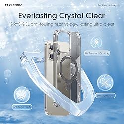 CASEKOO for iPhone 15 Pro Case with Magnetic