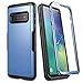 YOUMAKER Case for Galaxy S10, Metallic Blue Heavy Duty Protection Full Body Shockproof Slim Fit Without Built-in Screen Protector Case Cover for Samsung Galaxy S10 6.1 inch (2019) - Blue/Black