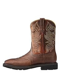 Ariat labor de los hombres Sierra Shadowland de acero para trabajo arranque