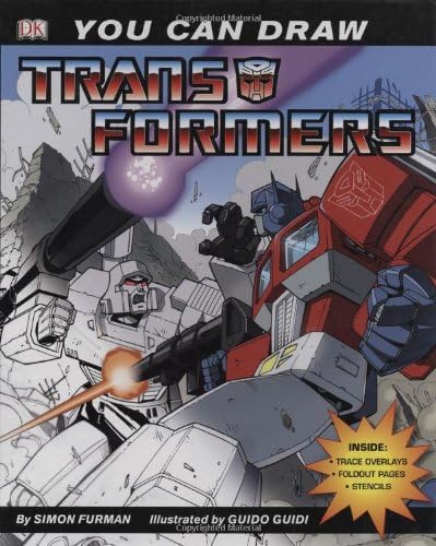 Transformers Animated How to Drawペーパーブック Transformers