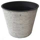 Runder Kubu Weidenkorb mit Henkel - XL: Ø 55cm - Handgefertigter