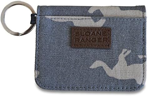 Sloane Ranger Grey Horse id case.