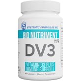 Systemic Formulas DV3 BioNutriment Vitamin D3 Plus Immune Support