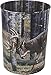 Rivers Edge Products Metal Waste Basket, 10.5-Inch Small Trash Can, Novelty Garbage Can for Office, Kitchen, Bathroom, or Bedroom, Nature and Wildlife Home Decor, Hunting Theme