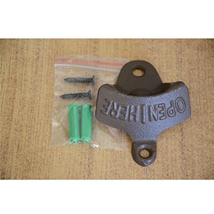Buy Generic Black 2016 New Arrival Unique Creative Versatile Metal Vintage Open Cast Iron Cool Wall Mount Bottle Opener Western Rustic Bar Tool Online At Low Prices In India Amazon In