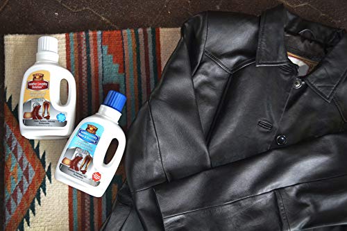 Leather Laundry Solution, Gentle Machine Wash Detergent Alternative for Leather, Natural Fleece & Sheepskin, 16oz