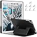 Ztotop Case Compatible with iPad Pro 12.9, Secure Magnetic Stand Folio Case with Auto Wake/Sleep, Pencil Holder, Soft Silicone Back Cover for Apple iPad 12.9-Inch 2017/2015, Black