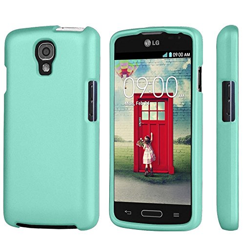 Spots8® for LG Volt LS740, 2 Piece Snap On Cellphone Cell Phone Hard Protective Case Cover - Mint