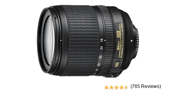 Nikon AF-S DX VR 18-105mm G - Objetivo para Montura F de Nikon ...