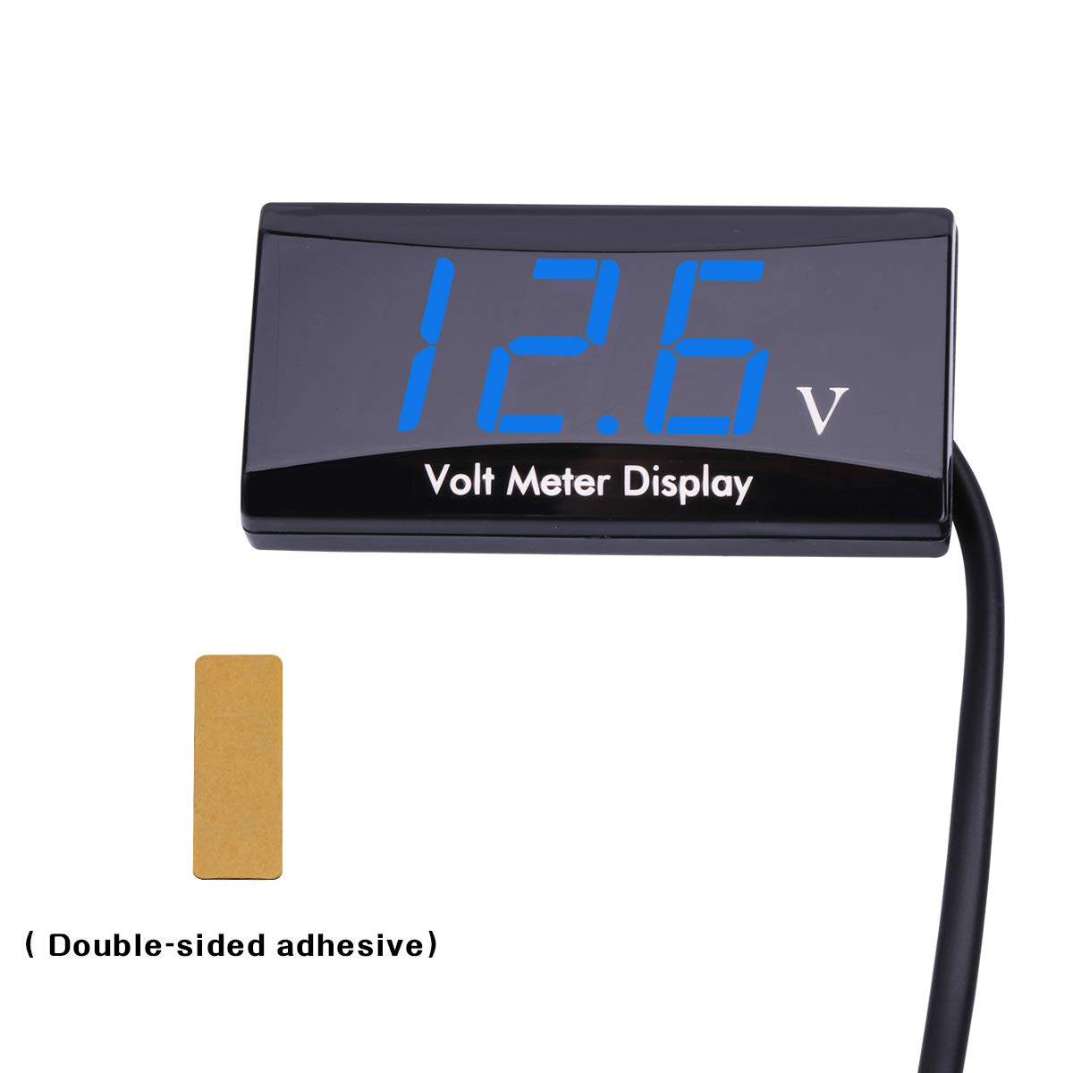 DC 12V Car Digital Voltmeter Gauge AIMILAR LED Display