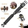 Cobra-Survival-Bracelet-pack-of-2-Paracord-Compass-Fire-Starter-Loud-Whistle-Emergency-Knife-Hiking-Camping-Fishing-Hunting-Gear-Prepare-to-Survive-WTSHTF-Color-black-blackorange