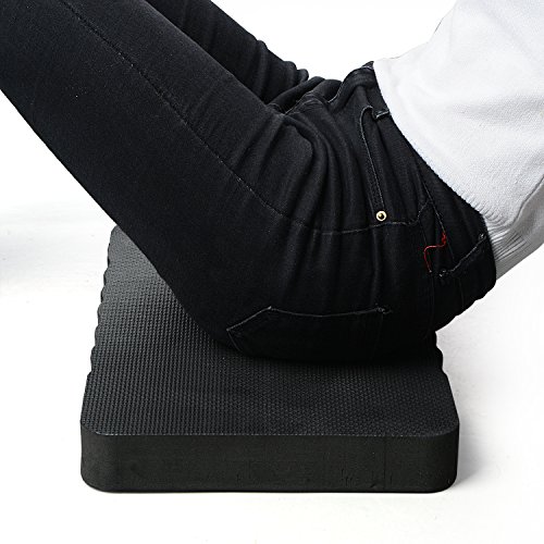 UHBGT Kneeling Pad, EVA Memory Foam Pad, Garden Kneeling Cushions Soft Thick Kneeling Mat for Scrubbing Floors, Gardening Construction, 18" x 11" x 1.5",Black - Thumbnail 4