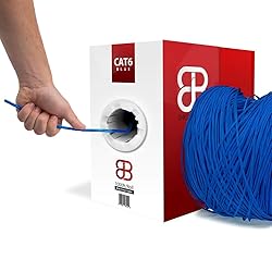 DRIPSTONE CAT6 Ethernet Cable 1000ft Bulk Network