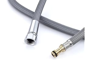 HANSENGROE Kitchen Faucet Hose Replacement Compatible with Moen 150259 187108, Pull Down Pull Out Sprayer Hose Faucet Parts (150259)