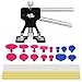 Super PDR 22pcs Paintless Dent Repair Kits Dent Lifter Hammer Suction Cup Glue Stricks
