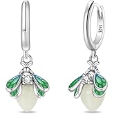 TINSLO S925 Silver Earrings Various Hypoallergenic Hoop Earrings for Women Colorful CZ Huggie Cute Drop Earring Best Gift to Women