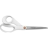 FiskarsUniversal Scissors, Total Length: 21 cm, Steel/Synthetic Material, Functional Form, White, 1020412