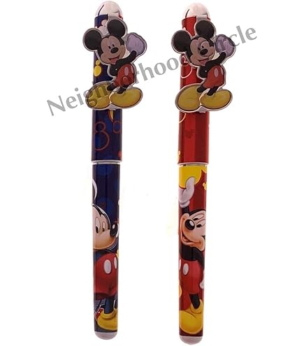 Mickey Magic Pen セット Amazon.com : Disney Mickey Mouse Pen 2pc set (Red, Blue