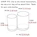 Weiai Clear Acrylic Brush Holder Makeup Organizer Cosmetic Box Storage Holder C110