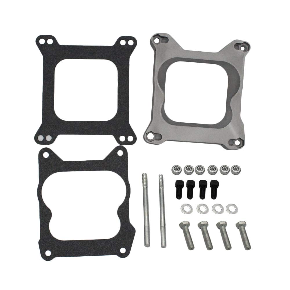 KKmoon Carb Carburetor Adapter, 3 4" Open Carburetor Adapter, 4Bbl