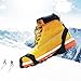 RENHAIGY Crampons Traction Ice Axe Snow Cleats Grips with Anti Slip Steel Studs Spikes Microspikes Rock Climbing Fishing Hiking Camping Winter Mountaineering Shoes Boots Gear Men Women
