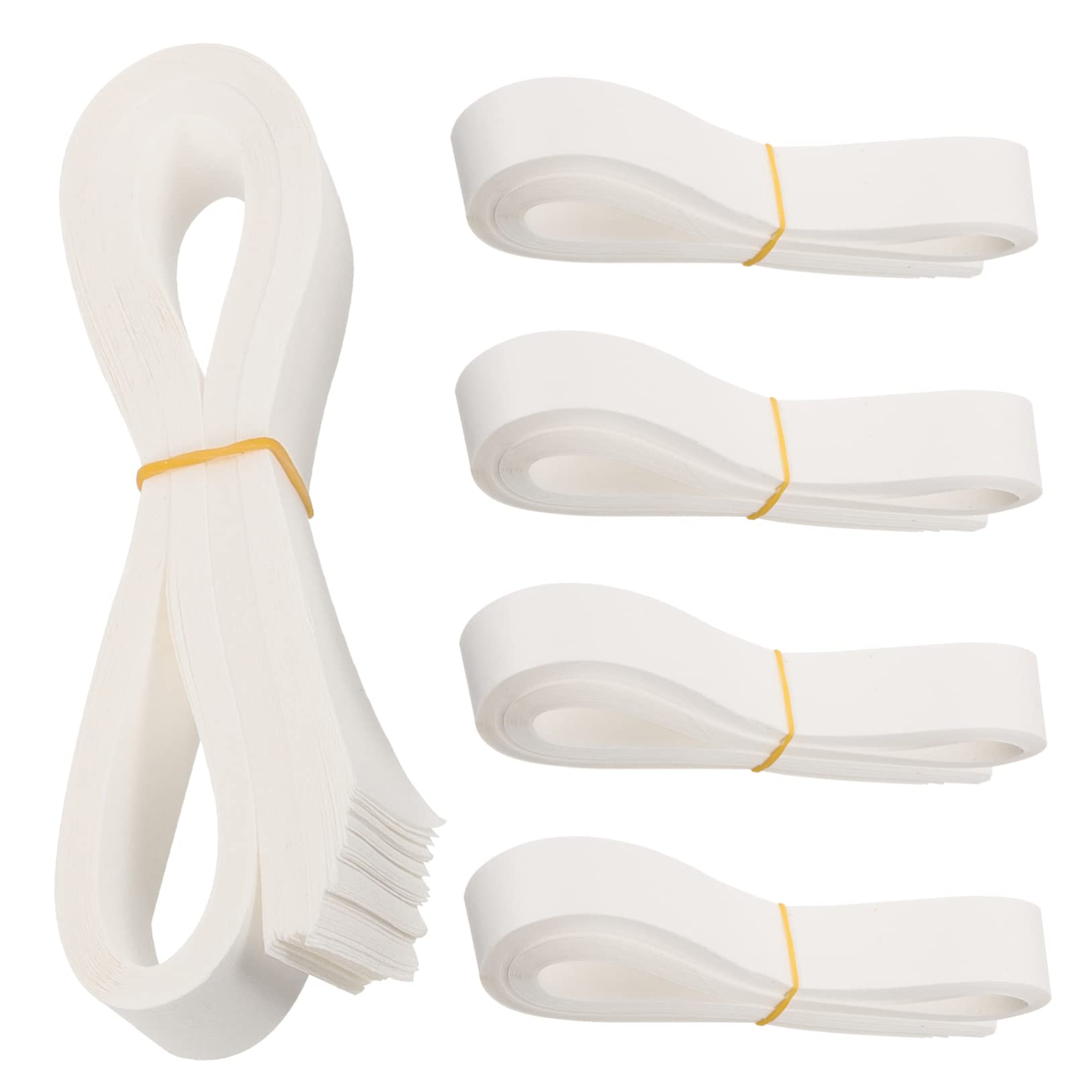 KONTONTY 200Pcs Money Bands for Cash Currency Straps for Organizing Banknotes and paper Assorted and Colors for Home and Office Use